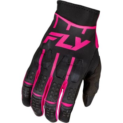 Fly Racing Cross Gloves - Pink-Black - Cross Gloves Fly Racing Cross Gloves - Pink-Black - Cross Gloves