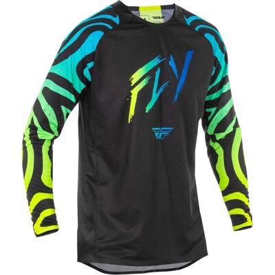 Fly Racing Cross Jersey - Rendimiento, Malla, Ajuste Ajustado - Cross Jersey Fly Racing Cross Jersey - Rendimiento, Malla, Ajuste Ajustado - Cross Jersey