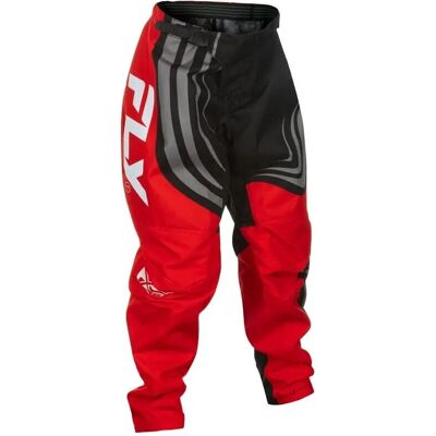 FLY Racing - F-16 - Negro-Rojo-Blanco - Talla 24 - Pantalones de motocross FLY Racing - F-16 - Negro-Rojo-Blanco - Talla 24 - Pantalones de motocross