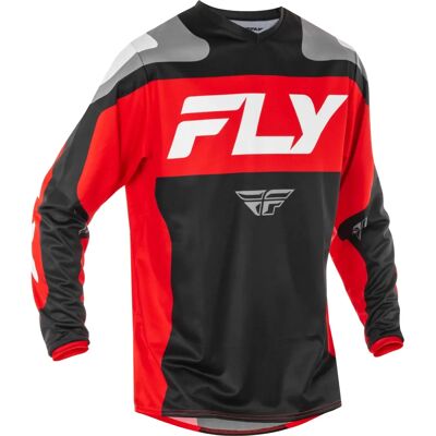 Maglia da Cross FLY Racing F-16 - Nero-Rosso-Bianco - Maglia di Motocross Maglia da Cross FLY Racing F-16 - Nero-Rosso-Bianco - Maglia di Motocross