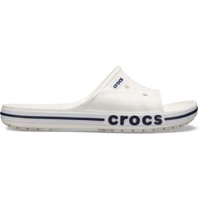 Crocs Bayaband Tongs - blanches - Publicité Crocs Bayaband Tongs - blanches - Publicité