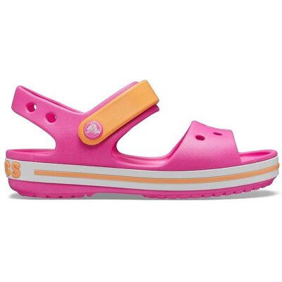 Dziecięce sandały Crocs Crocband różowe - Dzieci Dziecięce sandały Crocs Crocband różowe - Dzieci