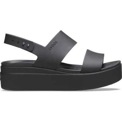 Crocs Crocs Brooklyn Niski Wysoki Obcas - Czarny/Czarny Crocs Crocs Brooklyn Niski Wysoki Obcas - Czarny/Czarny
