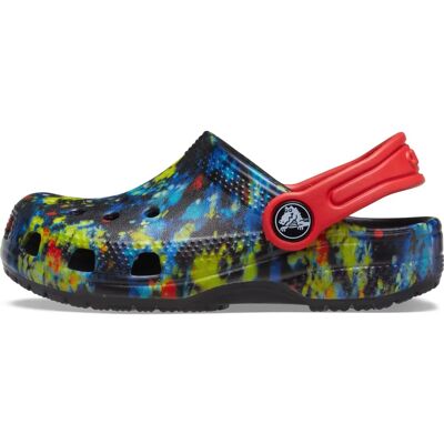 Crocs Turquoise Tie-dye Scarpe Classiche per Bambini - Sandali Crocs Turquoise Tie-dye Scarpe Classiche per Bambini - Sandali