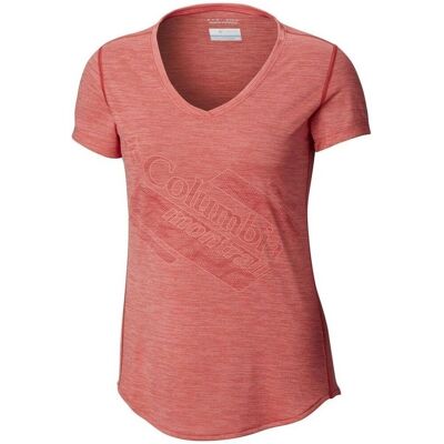 Columbia Trinity Trail 20 Rosa - T-shirt för Kvinnor Columbia Trinity Trail 20 Rosa - T-shirt för Kvinnor