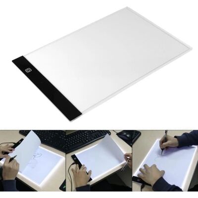 ONEVER A4 Lampe de Tablette à LED - Luminosité Réglable - Publicité ONEVER A4 Lampe de Tablette à LED - Luminosité Réglable - Publicité