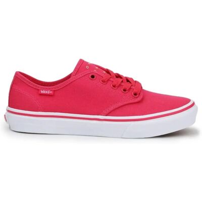 Vans Camden Rayures Blanc/Rouge - Chaussures - Publicité Vans Camden Rayures Blanc/Rouge - Chaussures - Publicité