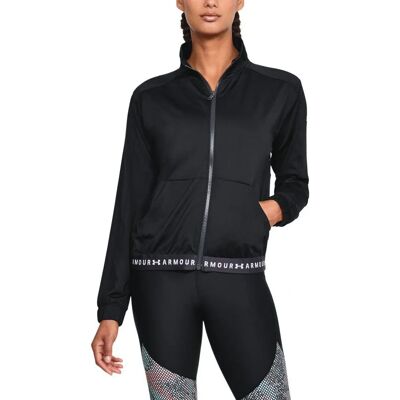 Under Armour Heatgear Armour Full Zip lätt svart/vit - Jacka Under Armour Heatgear Armour Full Zip lätt svart/vit - Jacka