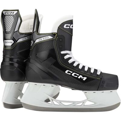 Patins à glace CCM Super Tacks AS-550 - Haute performance - Publicité Patins à glace CCM Super Tacks AS-550 - Haute performance - Publicité