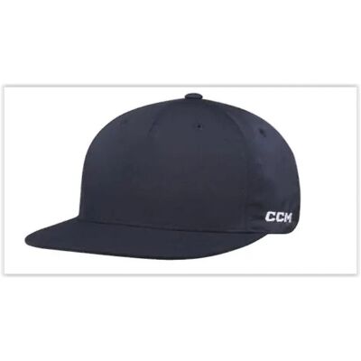 CCM SR Schwarz Flatbrim Snapback-Kappe CCM SR Schwarz Flatbrim Snapback-Kappe