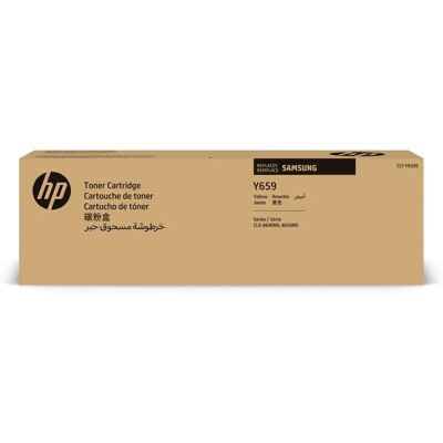 Cartouche de toner jaune Samsung CLT-Y659S - Fournitures d'impression Cartouche de toner jaune Samsung CLT-Y659S - Fournitures d'impression