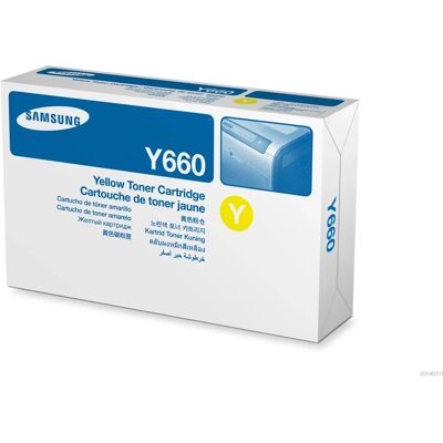 Cartouche de Toner Jaune Samsung CLP-Y660B - Haute Capacité Cartouche de Toner Jaune Samsung CLP-Y660B - Haute Capacité