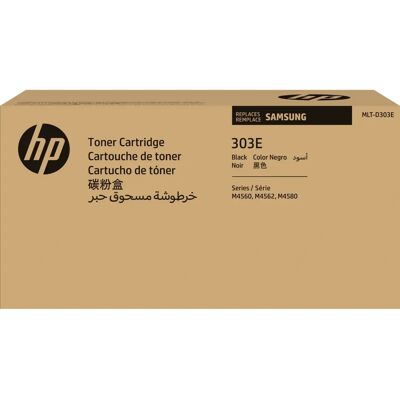 Cartuccia toner nera ad alta resa Samsung MLT-D303E - Laser - 40.000 pagine Cartuccia toner nera ad alta resa Samsung MLT-D303E - Laser - 40.000 pagine