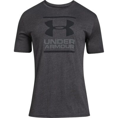 Under Armour Homme T-Shirt Manche Courte Gris - Casual Sport Course - Publicité Under Armour Homme T-Shirt Manche Courte Gris - Casual Sport Course - Publicité