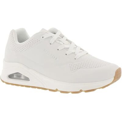 Skechers Uno Stand On Air Weiße Sportschuhe - Ganzjährig Skechers Uno Stand On Air Weiße Sportschuhe - Ganzjährig