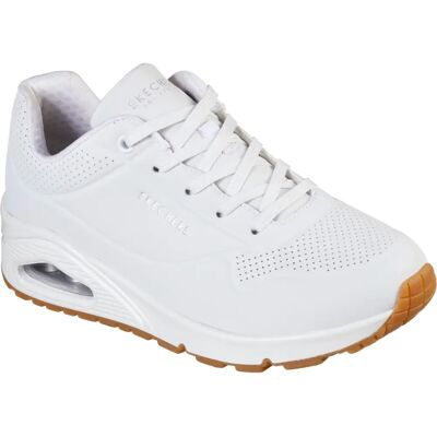 Skechers Dam Vit Sneakers - Modell 73690 - Sport & Fritidsskor Skechers Dam Vit Sneakers - Modell 73690 - Sport & Fritidsskor