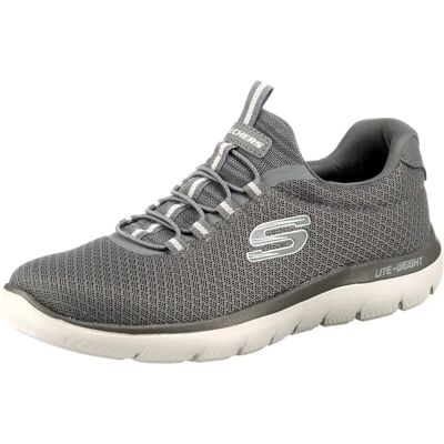 Skechers Summits Baskets à enfiler Gris - Baskets Skechers Summits Baskets à enfiler Gris - Baskets