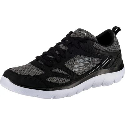 Skechers 52812BKW chaussures universelles homme toute l'année noir/gris - Publicité Skechers 52812BKW chaussures universelles homme toute l'année noir/gris - Publicité