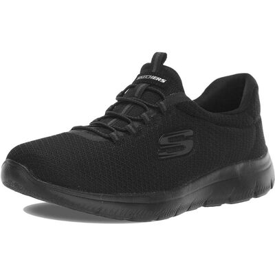 Skechers Summits Preto - Sapatos Leves Para Mulheres O Dia Todo Skechers Summits Preto - Sapatos Leves Para Mulheres O Dia Todo