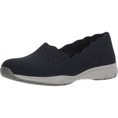 Skechers Damen Seager Modell - Atmungsaktive Slip-On Schuhe - Schuhe Skechers Damen Seager Modell - Atmungsaktive Slip-On Schuhe - Schuhe