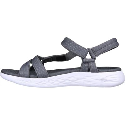 Skechers On-The-go 600 - Brilliancy Charcoal Shoes - Sandals Skechers On-The-go 600 - Brilliancy Charcoal Shoes - Sandals