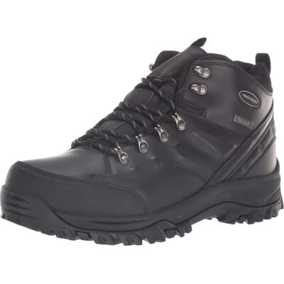 Bottes de randonnée Skechers Relment Traven étanches pour hommes - Publicité Bottes de randonnée Skechers Relment Traven étanches pour hommes - Publicité