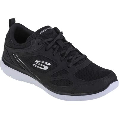 Skechers Μαύρα Summits Suited - Αθλητικά Γυναικών Όλο το Χρόνο Skechers Μαύρα Summits Suited - Αθλητικά Γυναικών Όλο το Χρόνο