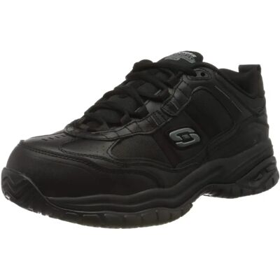 Skechers Arbeitsschuhe - Schwarz - Grinnell - Weicher Schritt - Sicherheitstyp Skechers Arbeitsschuhe - Schwarz - Grinnell - Weicher Schritt - Sicherheitstyp