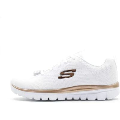 Tênis Skechers Graceful Get Connected brancos - Tênis Tênis Skechers Graceful Get Connected brancos - Tênis
