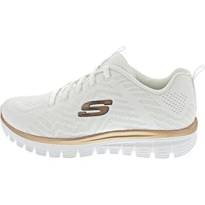 Tênis Skechers Graceful Get Connected Brancos - Tênis Tênis Skechers Graceful Get Connected Brancos - Tênis