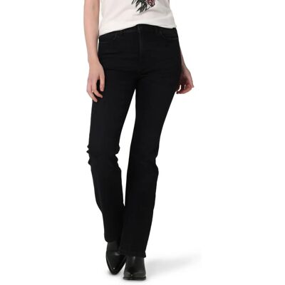 Wrangler - High Rise Bold Boot - Black Wash - 14x32 - Jeans Wrangler - High Rise Bold Boot - Black Wash - 14x32 - Jeans