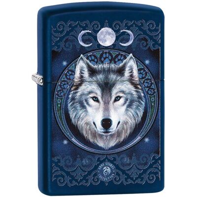 ZIPPO Anne Stokes Wolf - Feuerzeug - Schwarz Matt ZIPPO Anne Stokes Wolf - Feuerzeug - Schwarz Matt