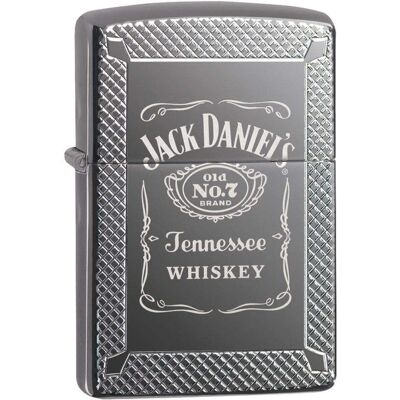 Zippo Jack Daniel's - Encendedor recargable Black Ice - Encendedor Zippo Jack Daniel's - Encendedor recargable Black Ice - Encendedor