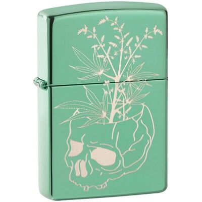 Zippo High Polish Schädel Design Feuerzeug Zippo High Polish Schädel Design Feuerzeug