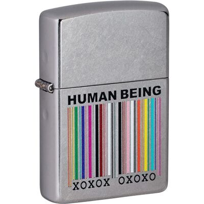 Zippo Human Being dizajnový zapaľovač - Accesorio portátil de metal a prueba de viento Zippo Human Being dizajnový zapaľovač - Accesorio portátil de metal a prueba de viento