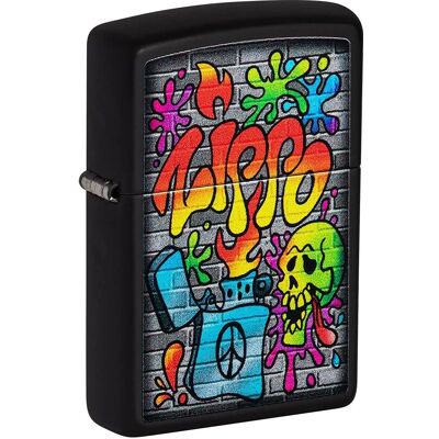 Zippo Street Art Design Winddichtes Feuerzeug Zippo Street Art Design Winddichtes Feuerzeug
