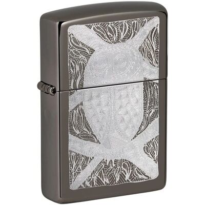 Zippo John Smith Gumbula Schwarzer Eis Feuerzeug Zippo John Smith Gumbula Schwarzer Eis Feuerzeug