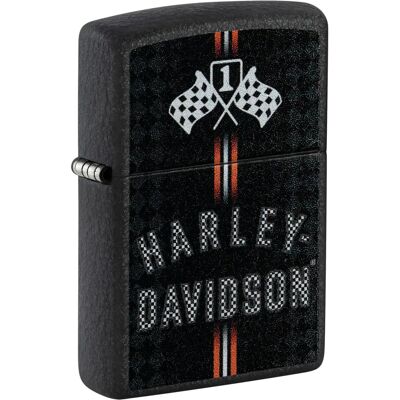 Briquet coupe-vent Harley Davidson - Drapeau de Course Briquet coupe-vent Harley Davidson - Drapeau de Course