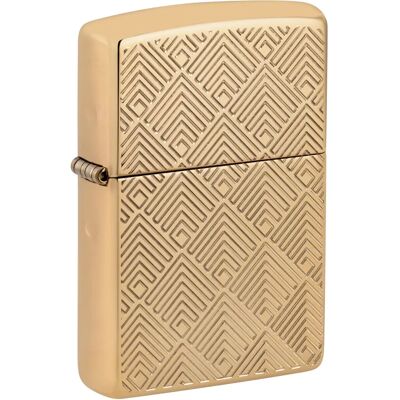 Zippo Messing Hochglanzpoliertes winddichtes Feuerzeug Zippo Messing Hochglanzpoliertes winddichtes Feuerzeug