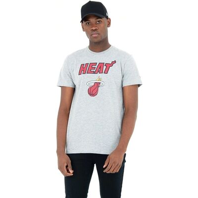 New Era T-shirt avec logo Miami Heat - T-shirt - Publicité New Era T-shirt avec logo Miami Heat - T-shirt - Publicité