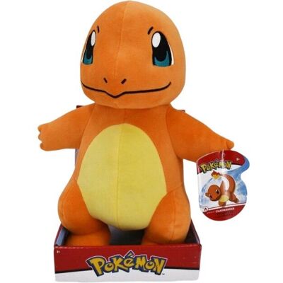Jazwares Pokémon Charmander Peluche - 30cm - Giocattolo morbido Jazwares Pokémon Charmander Peluche - 30cm - Giocattolo morbido