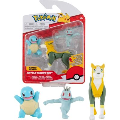Jazwares Pokémon Battle Figurenset - Schiggy, Voltund & Machollo (PKW0180) Jazwares Pokémon Battle Figurenset - Schiggy, Voltund & Machollo (PKW0180)