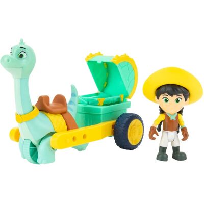 Dino Ranch DNR0011 5 Clover Care Cart - Jouets - Publicité Dino Ranch DNR0011 5 Clover Care Cart - Jouets - Publicité