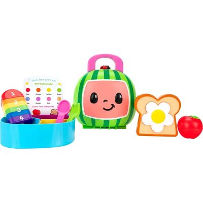 Jas Cocomelon Lunchbox Playset - Zestaw zabawek - 15 szt Jas Cocomelon Lunchbox Playset - Zestaw zabawek - 15 szt