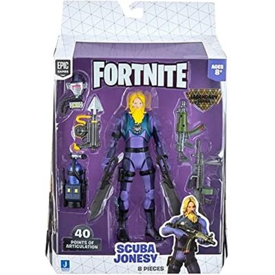Fortnite ENT_554382 Série Légendaire Scuba Jonesy - Figurine d'Action - Publicité Fortnite ENT_554382 Série Légendaire Scuba Jonesy - Figurine d'Action - Publicité