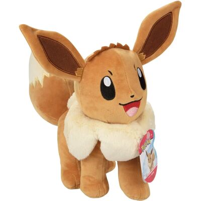 Jazwares Eevee Plysj 30cm - Pokémon Plysjleke Jazwares Eevee Plysj 30cm - Pokémon Plysjleke