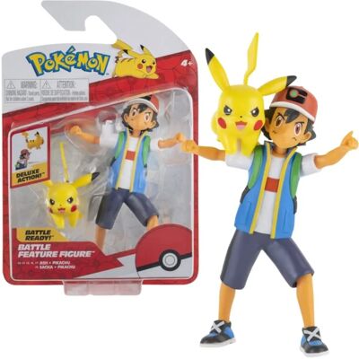 Battle Feature Figur Ash und Pikachu von Character Options Battle Feature Figur Ash und Pikachu von Character Options