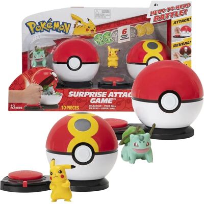 Pokémon - Surprise Attack - 2 Poké Balls - Jeu - Publicité Pokémon - Surprise Attack - 2 Poké Balls - Jeu - Publicité