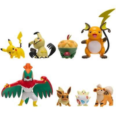 Multipack di Action Figures Pokémon da Combattimento - 8 pezzi Multipack di Action Figures Pokémon da Combattimento - 8 pezzi