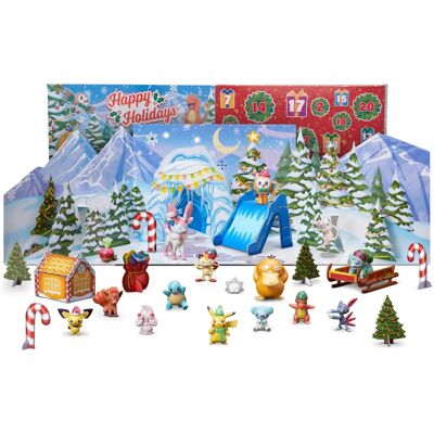 Calendario de Adviento Pokémon Deluxe - 24 Sorpresas Navideñas Calendario de Adviento Pokémon Deluxe - 24 Sorpresas Navideñas